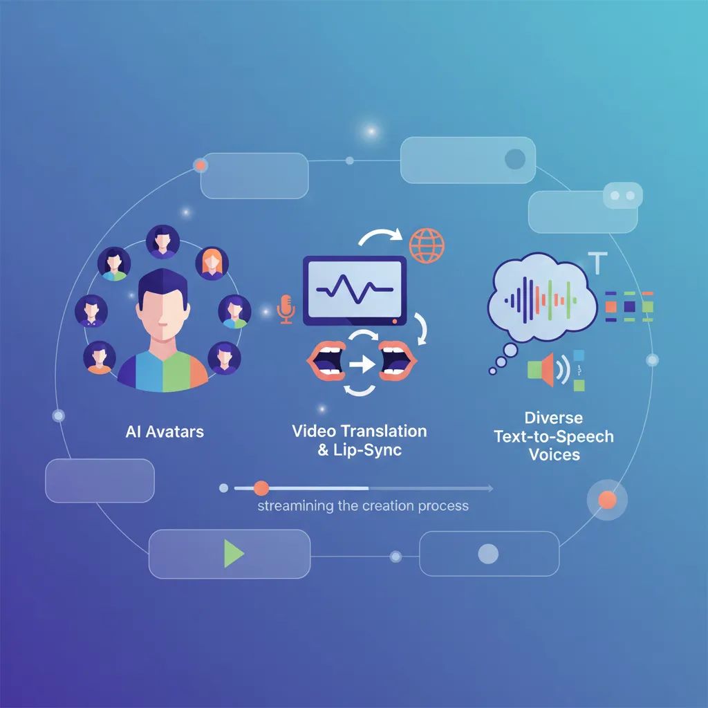 What are the Core Features of HeyGen?